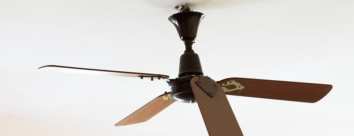 rental property repair needed on this broken ceiling fan