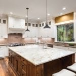 luxury kitchen with fabulous countertops